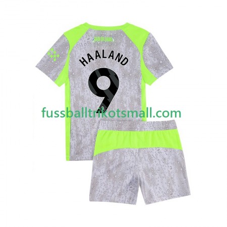 Fußballtrikots Manchester City Erling Haaland 9 Kinder 2025-2026 Kurzarm 3rd trikot kaufen
